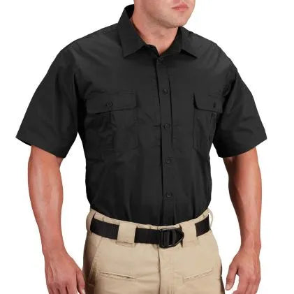 Propper Men's Kinetic Shirt Short Sleeve (Black)
