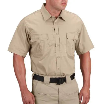 Propper Men's Kinetic Shirt Short Sleeve (Khaki)