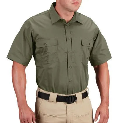 Propper Men's Kinetic Shirt Short Sleeve (Olive Green)