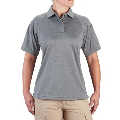 Propper Women's Snag Free Polo - Short Sleeve (Heather Grey)