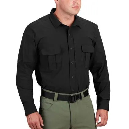 Propper Summerweight Tactical Shirt - Long Sleeve (Black)