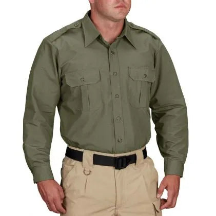 Propper Tactical Dress Shirt - Long Sleeve  (Olive Green)