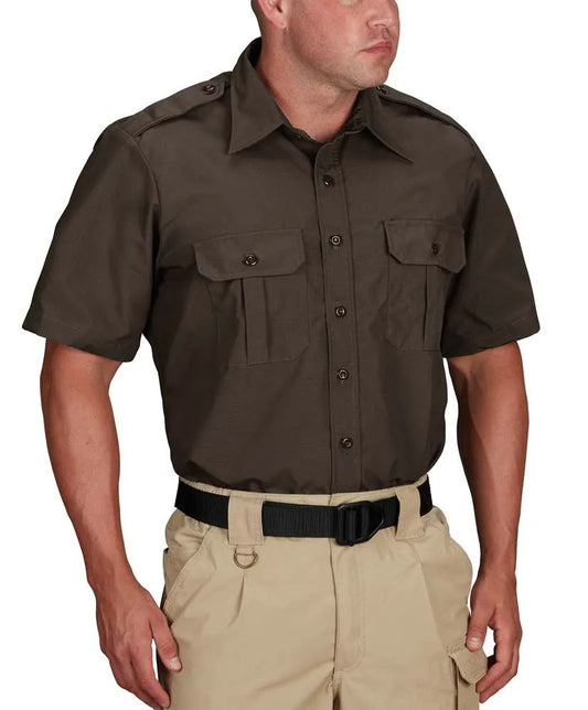 Propper Men's Tactical Shirt - Short Sleeve  (Sheriff's Brown)