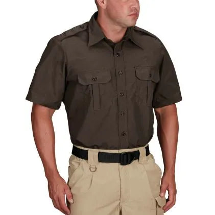 Propper Tactical Dress Shirt - Short Sleeve ( Sheriff's Brown)