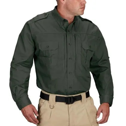 Propper Men's Tactical Shirt - Long Sleeve  (Spruce)