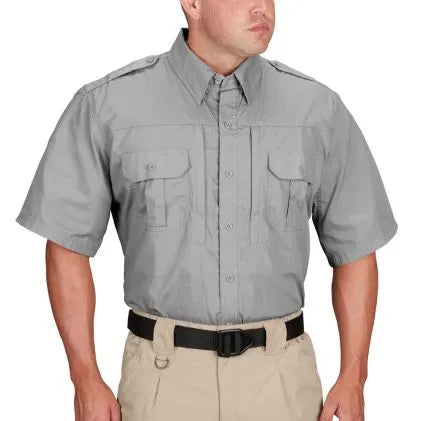 Propper Men's Tactical Shirt - Short Sleeve  (Grey)
