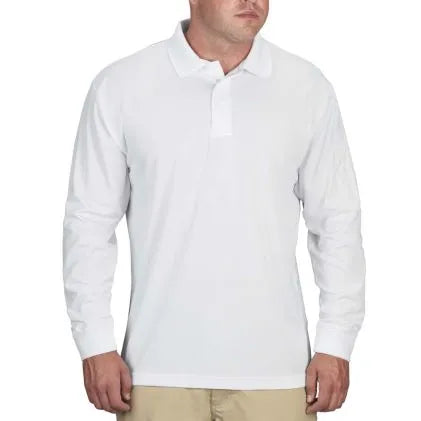 Propper Men's Uniform Polo - Long Sleeve (White)