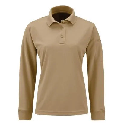 Propper Women's Uniform Polo - Long Sleeve (Silver Tan)
