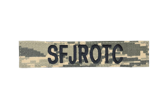 SFJROTC ABU Branch Nametape w- Velcro Attachment