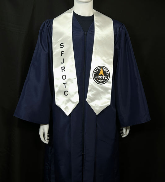 SFJROTC White Graduation Stole