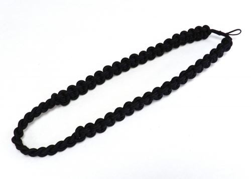 Shoulder Cord - Black, Button Loop