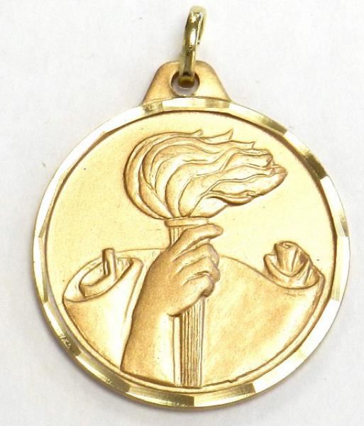 E-Series Medal - Gold Torch Achievement