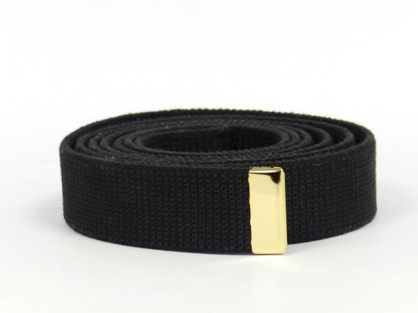Dress Belt w/ Lacquer Polished Tip - Male 55"
