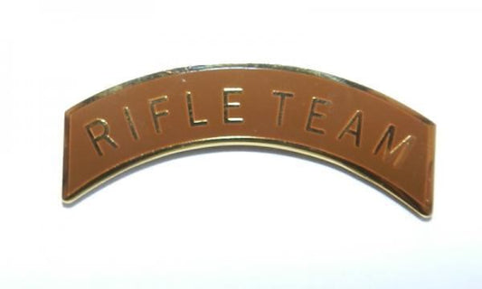 Arc Rifle Team Brown Pin