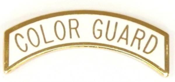 Arc Color Guard White Pin