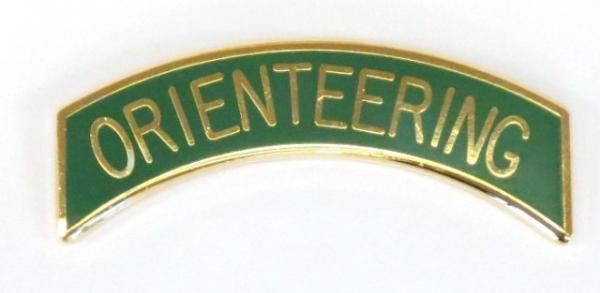 Arc Orienteering Kelly Green Pin