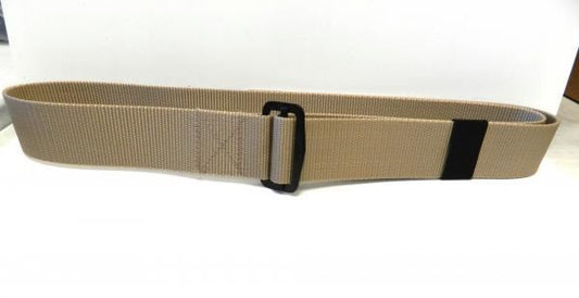 Tactical Mil-Bar Adjustable BDU Belt Tan 54"