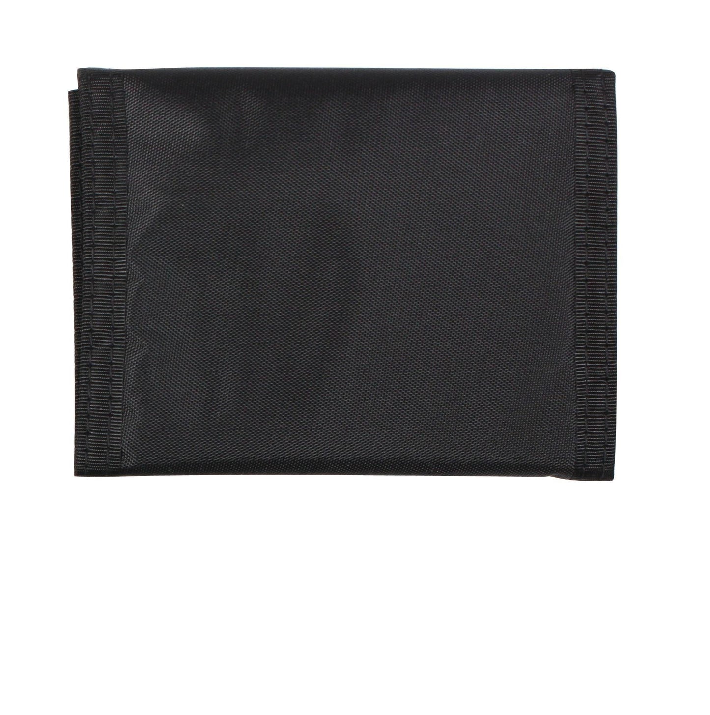 Tri-fold Nylon Commando Wallet - Black, (5 Per Pack)