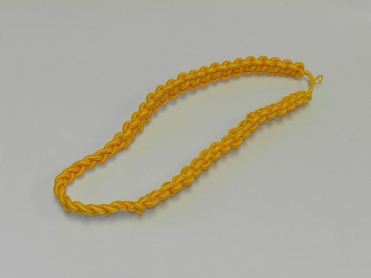 Shoulder Cord- Gold, Button Loop