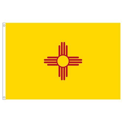 State Flag, New Mexico, Outdoor, 5x8, Nylon