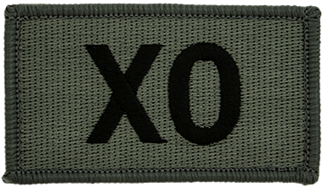 Leadership Patch 'XO' ACU w/ Velcro