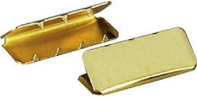 Gold-plated 24k Belt Tip 1"