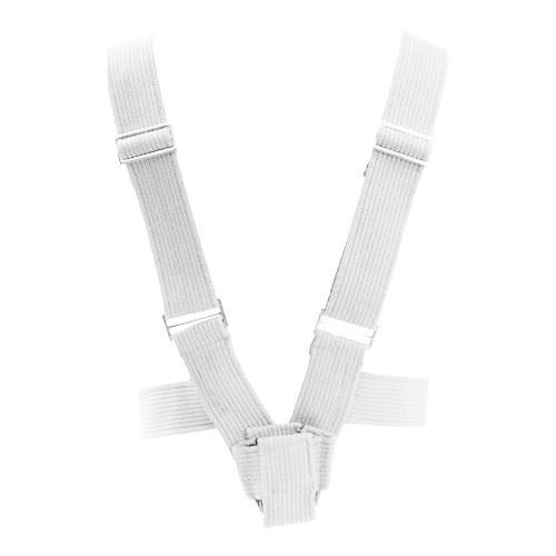 Flag Carrier, Double Strap, White Web Harness, Cloth Cup