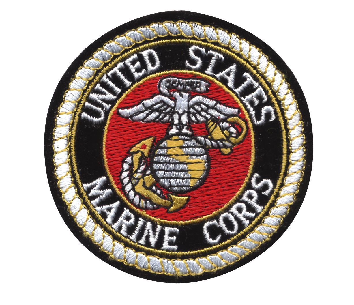 Deluxe USMC Round Patch (5 per pack)