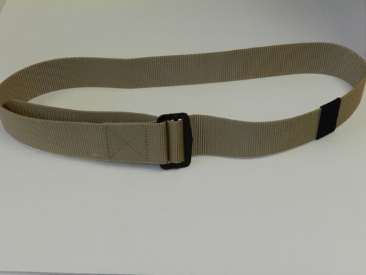 Tactical Adjustable BDU Belt, Tan 44"