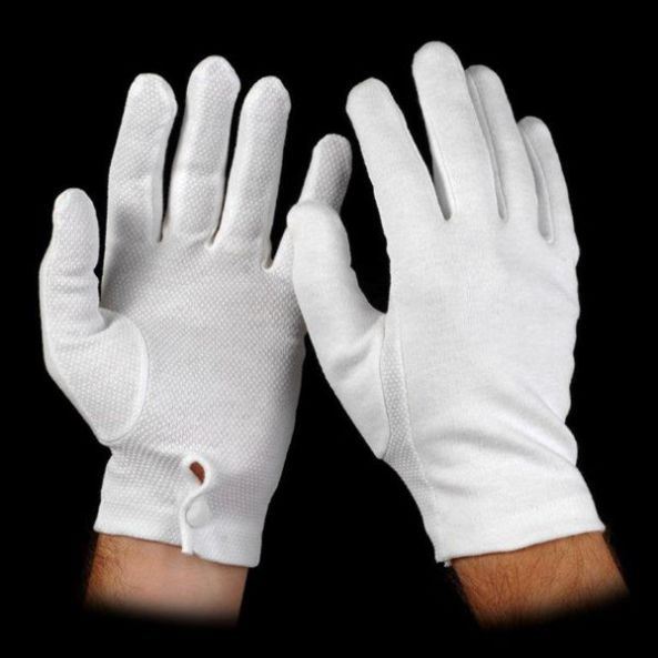 Long Honor Guard “Sure-Grip” Snap Wrist Glove