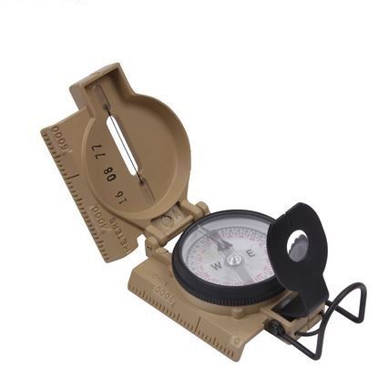 Tactical Cammenga G.I. Military Phosphorescent Lensatic Compass Color : Coyote Brown (1 per pack)