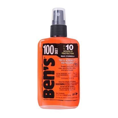 Tactical Ben's100 Insect Repellent Spray Pump Size : 3.4 oz. (5 per pack)