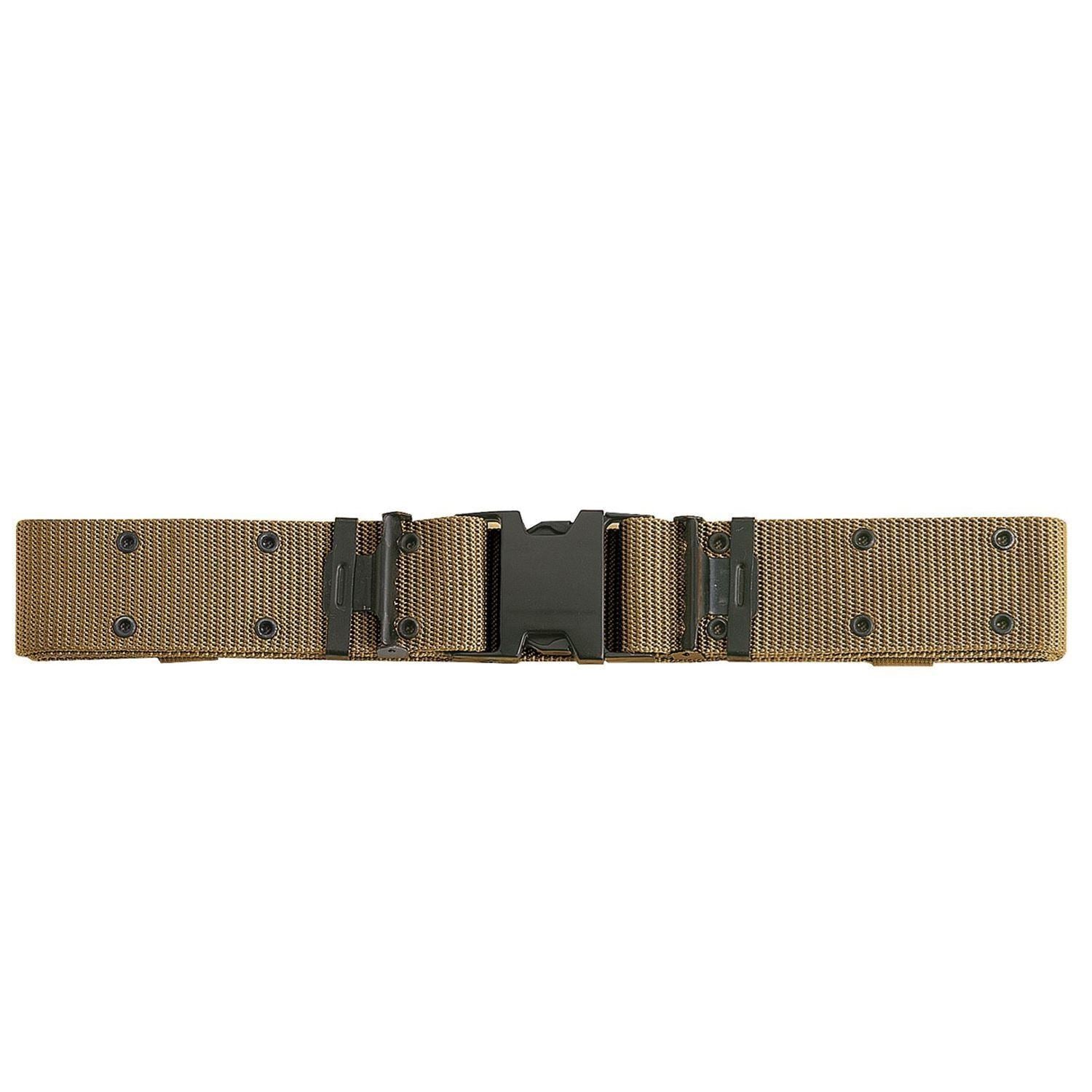 New Issue Marine Corps Style Quick Release Pistol Belts - Coyote Brown / Medium (5 per pack)