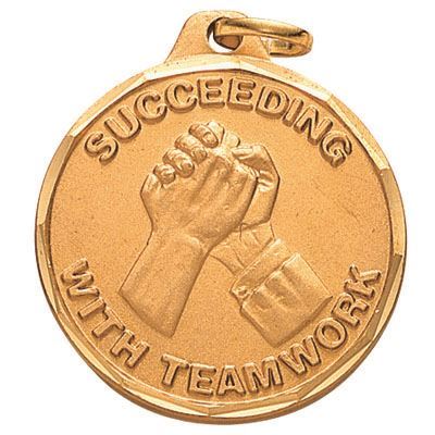 E-Series Medal, Succeeding w/Teamwork, Gold