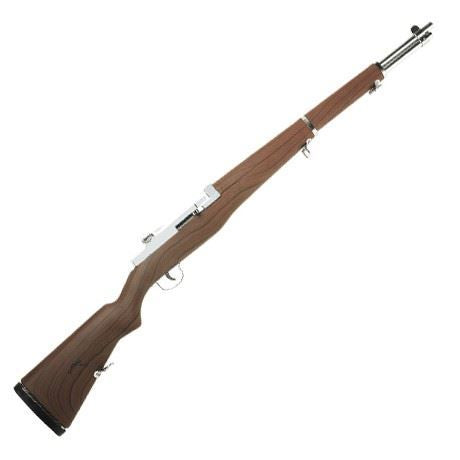 DrillAmerica M1 Garand Replica Rifle, Wood Grain Stock with Chrome Metal