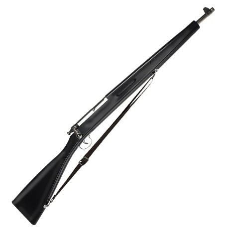 Parade Replica Rifle, Black with Nickel Plated Hardware and Black Web Sling