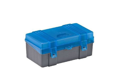 50-Count Rifle Ammo Case, .308 Win, Dark Gray/Transparent Blue, Model #  122950