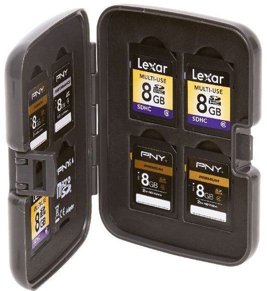 SD Card Holder, Black, Model #  358210