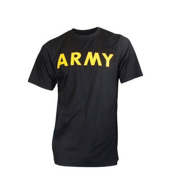Black Army short sleeve, PT Shirt