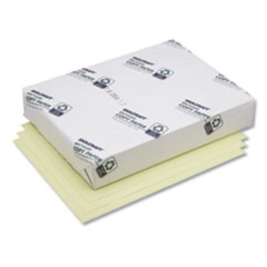 BOND PAPER, 92 BRIGHT, 20 LB, 8 1/2 X 11, YELLOW, 5000ct BOX. (1 per pack)