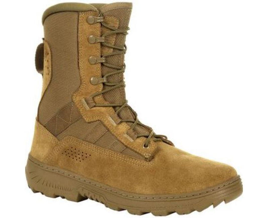 ROCKY HAVOC COMMERCIAL MILITARY BOOT, COYOTE BROWN