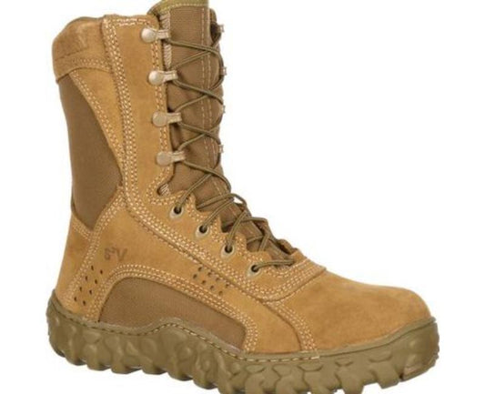 Rocky S2V Steel Toe Tactical Military Boot, COYOTE BROWN