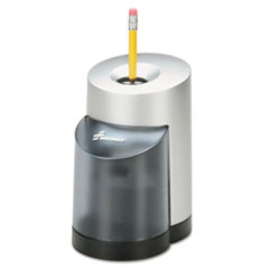ELECTRIC PENCIL SHARPENER, BLACK/SILVER,  (1 per pack)