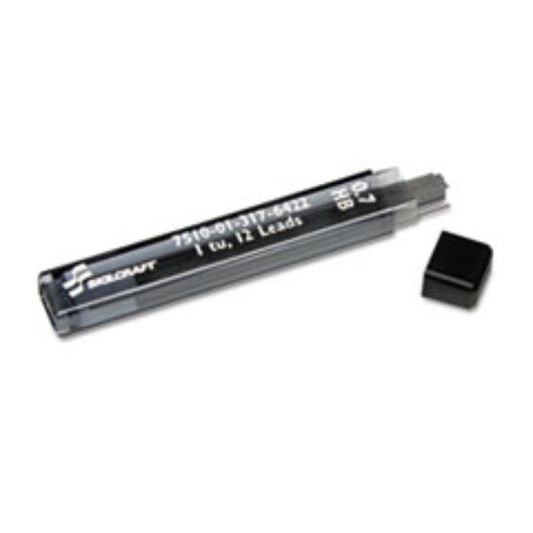 LEAD REFILL, MECHANICAL PENCIL, .7 MM, 2 HB, BLACK.  40 per pack)