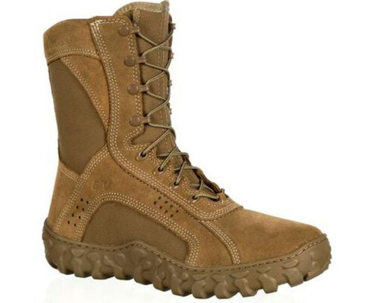 ROCKY S2V TACTICAL MILITARY BOOT, COYOTE BROWN