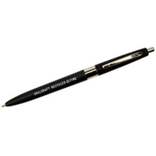 RECYCLED BALLPOINT RETRACTABLE PEN, BLACK INK, FINE (10 DOZEN PER PACK)