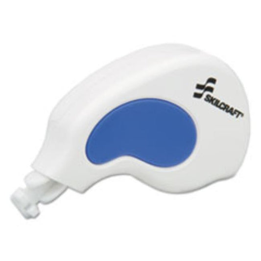 CORRECTION TAPE, NON-REFILLABLE APPLICATOR, WHITE (10 PACK)