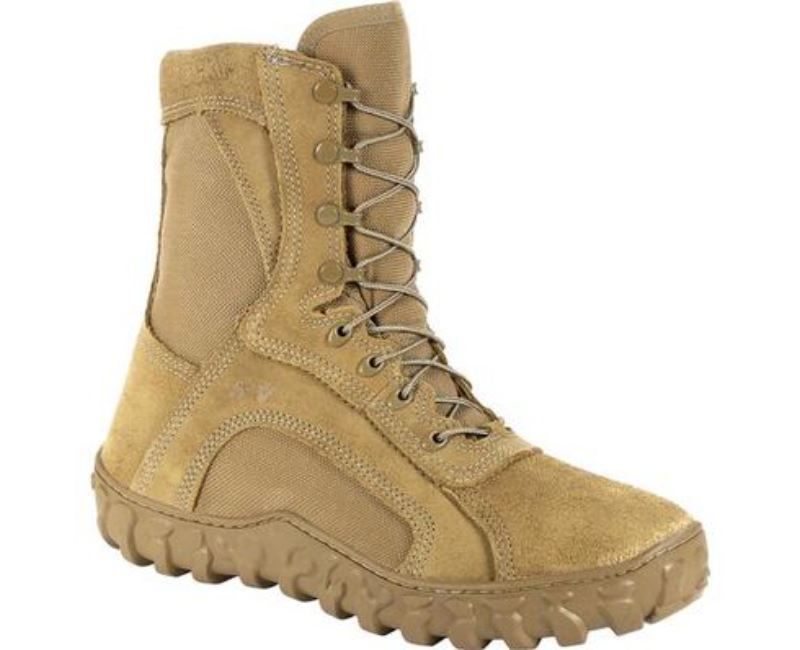 Coyote tan steel toe hot sale boots