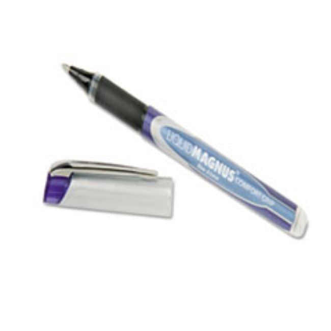 LIQUID MAGNUS ROLLERBALL STICK PEN, BLUE, MICRO (20CT/PACK)
