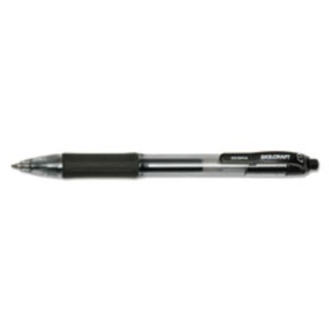 RETRACTABLE GEL PEN, MEDIUM POINT, BLACK, (5 DOZEN PER PACK)